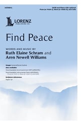 Find Peace SATB choral sheet music cover